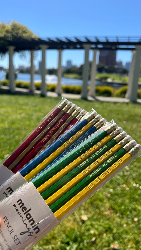 Bay Area Hip Hop Pencil Set