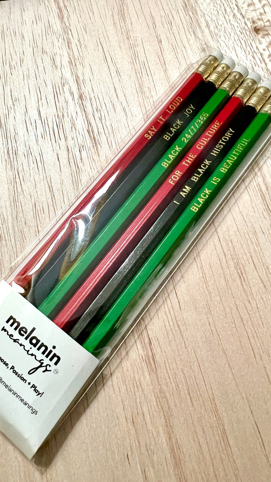Black History Pencil Set