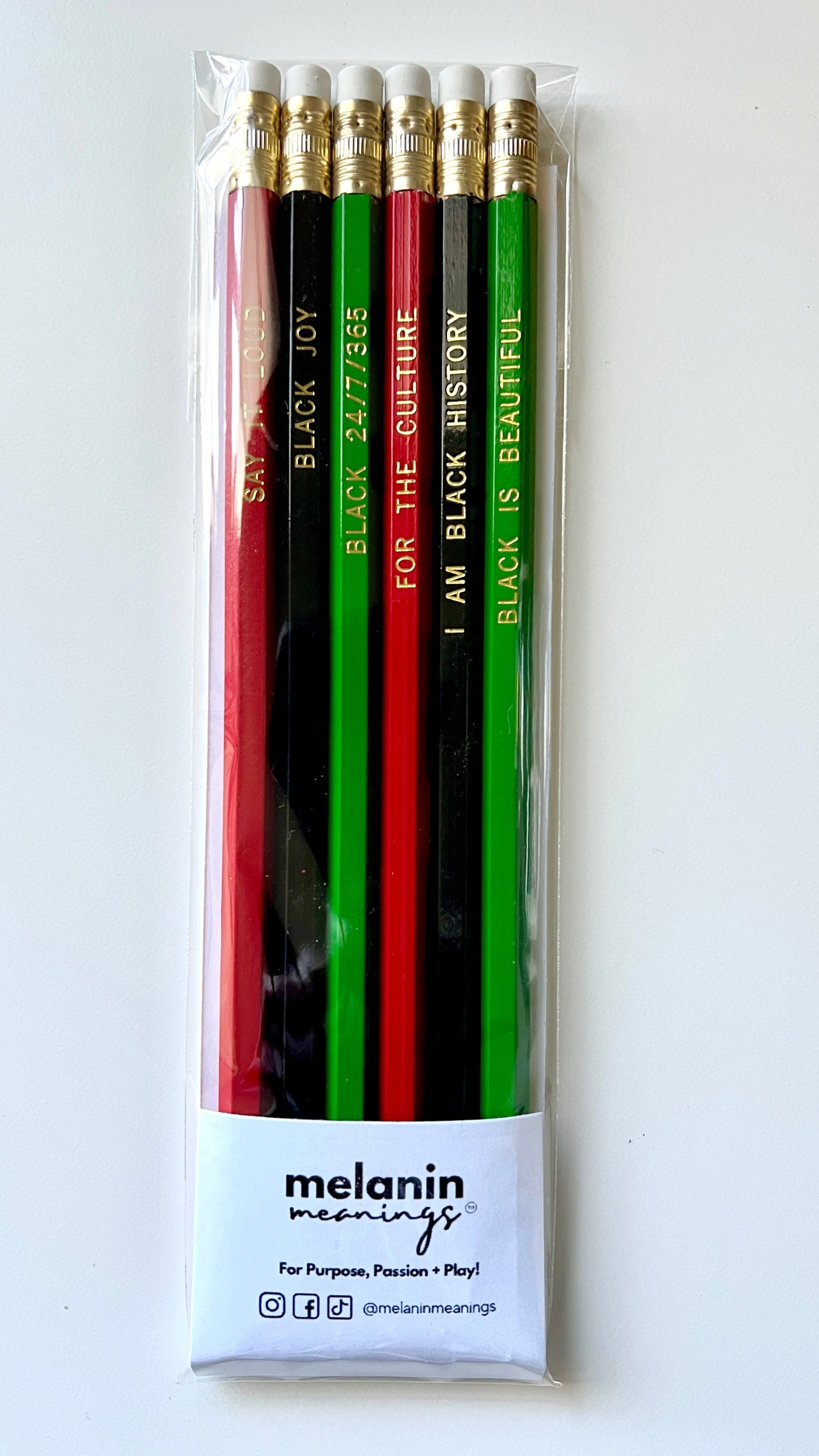 BLACK HISTORY PENCILS