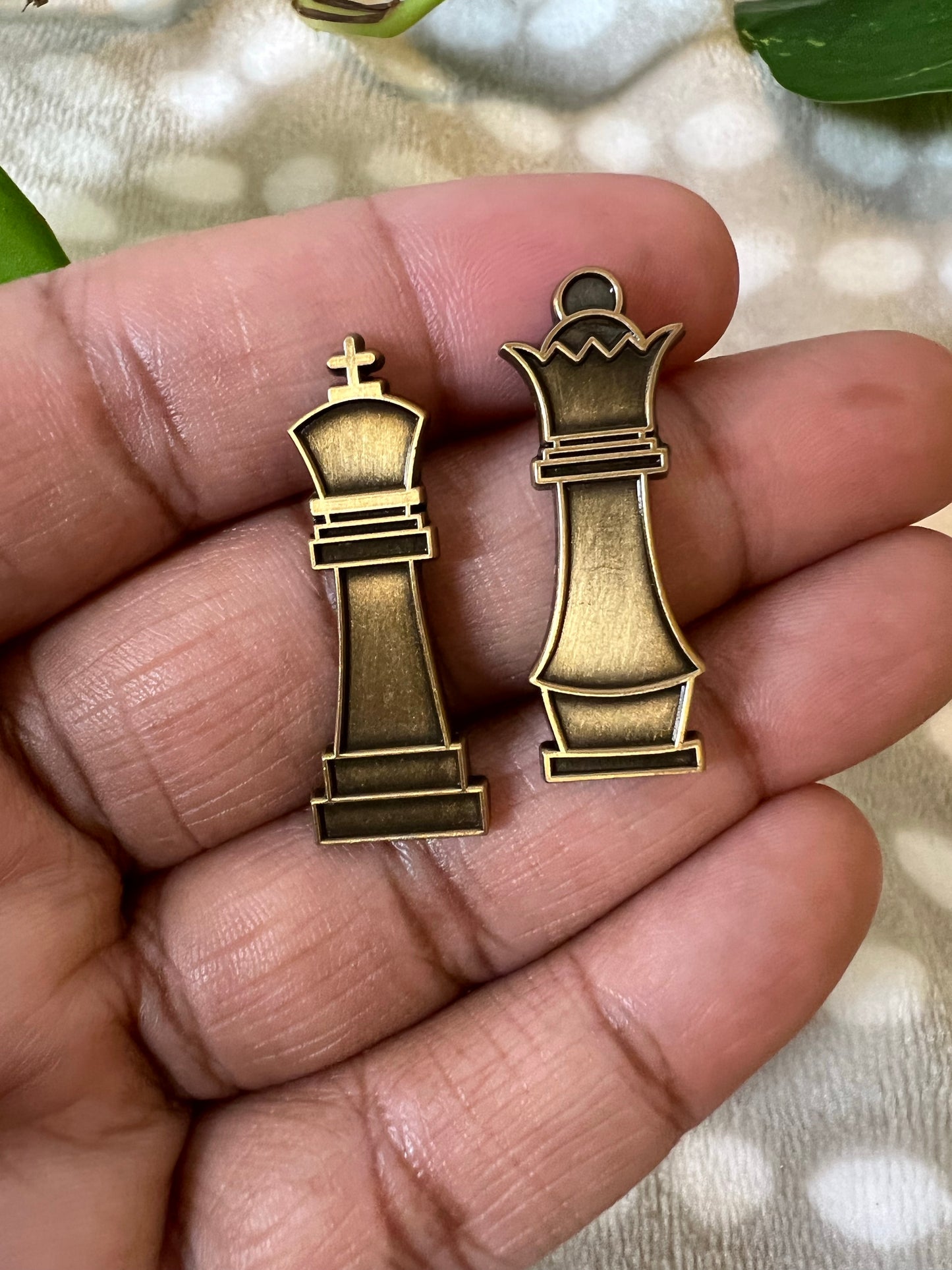 King Chess Piece Pin