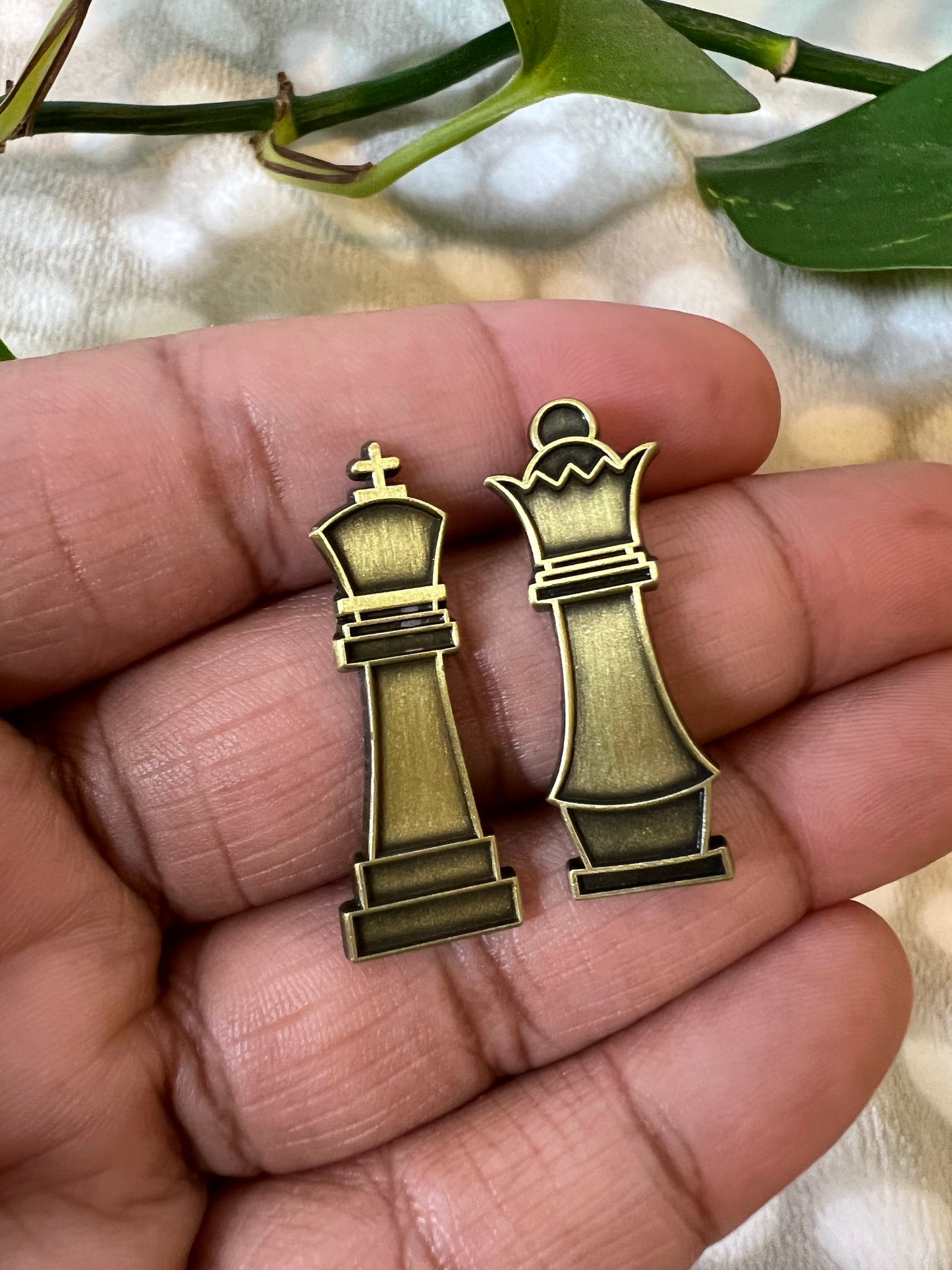 King Chess Piece Pin