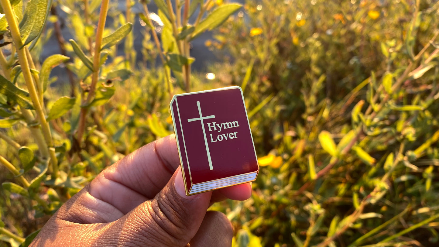 Church Hymn Lover - Hard Enamel Pin