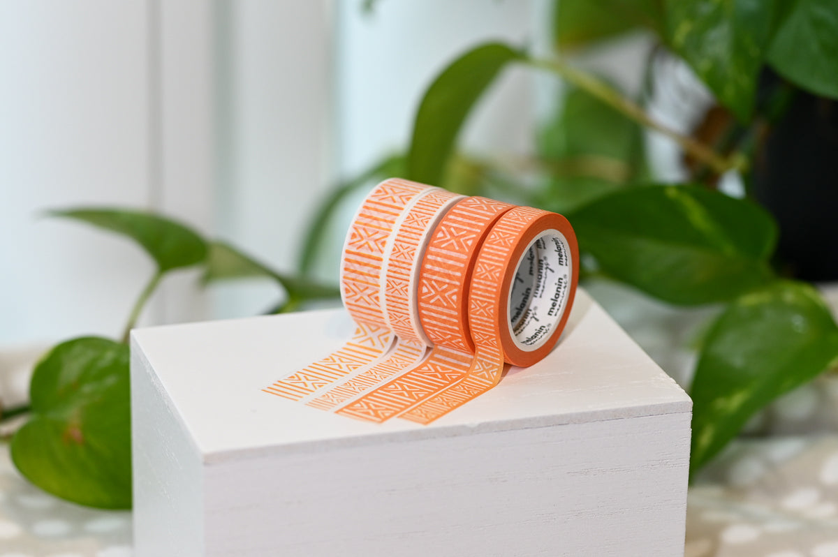 Mudcloth Inspired Washi Tape Set