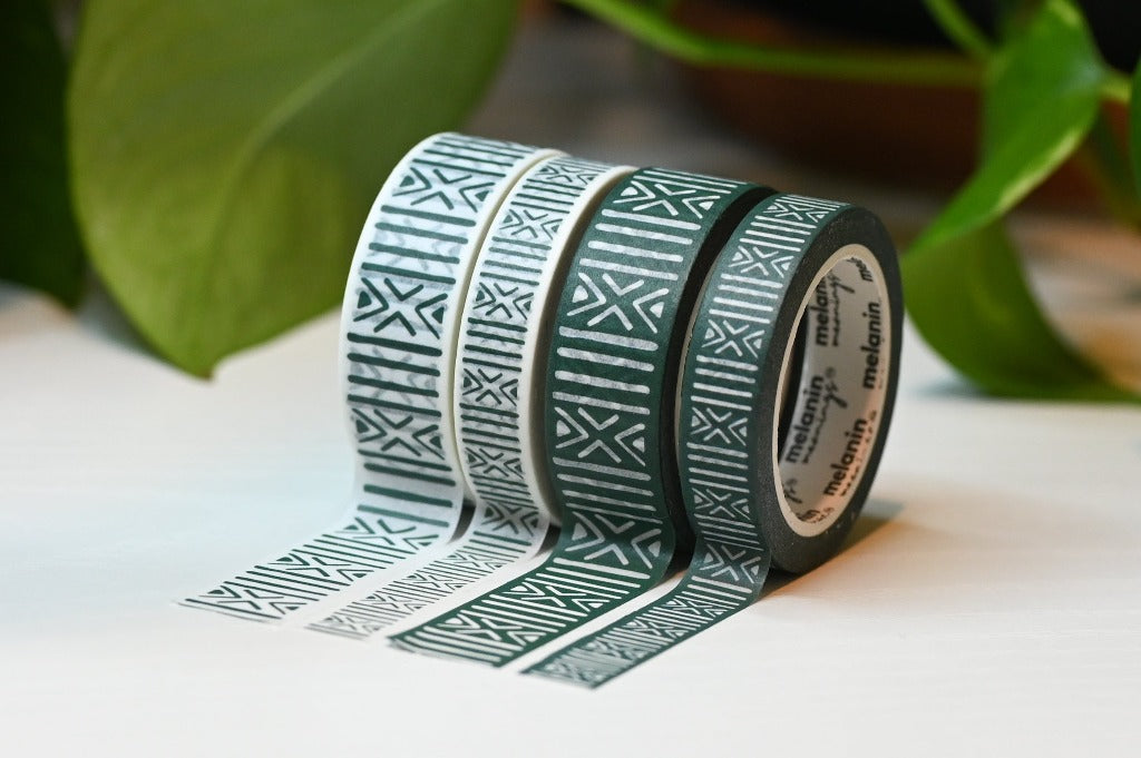 Mudcloth Inspired Washi Tape Set