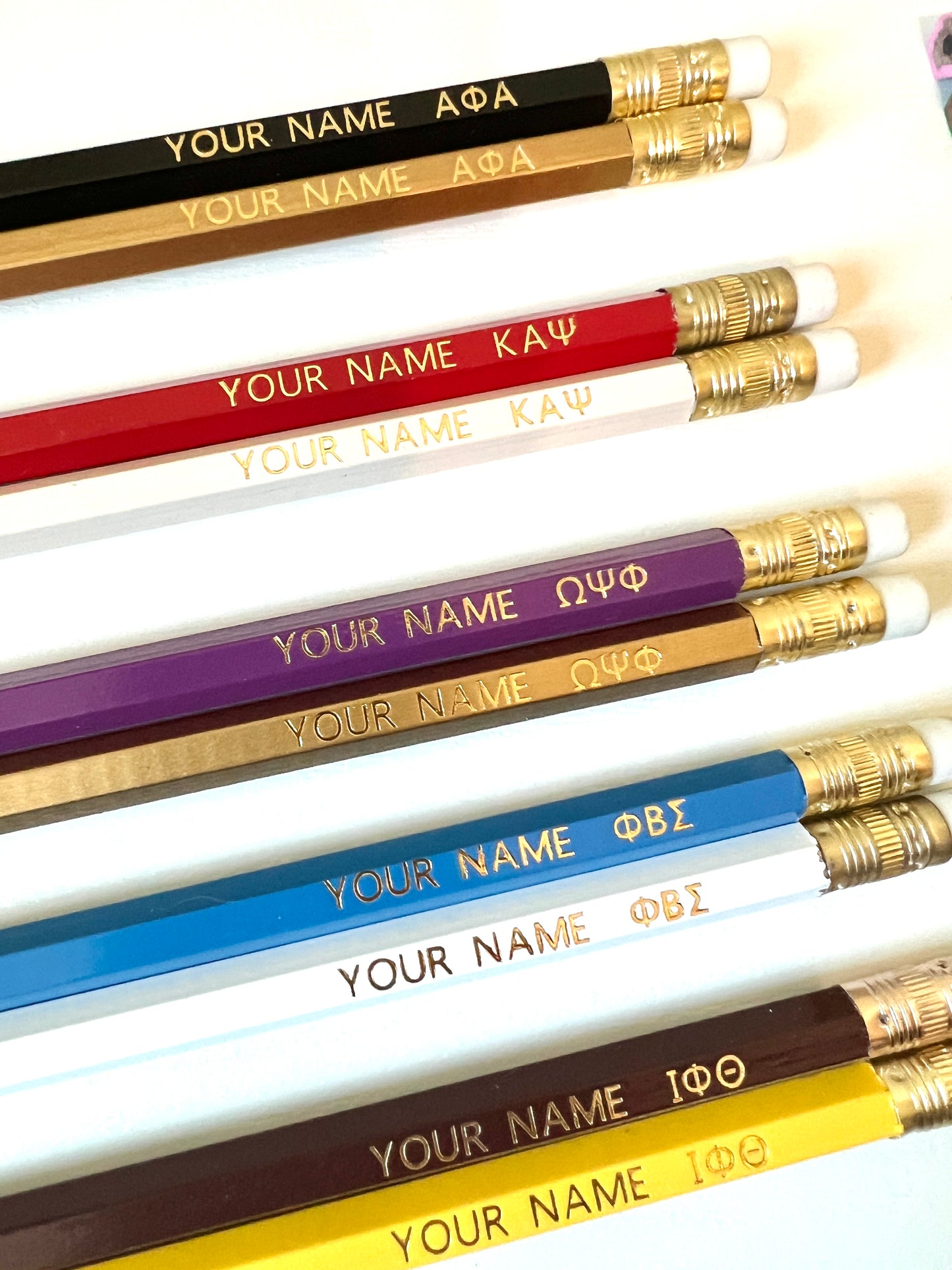 Brotherhood Personalized Pencils