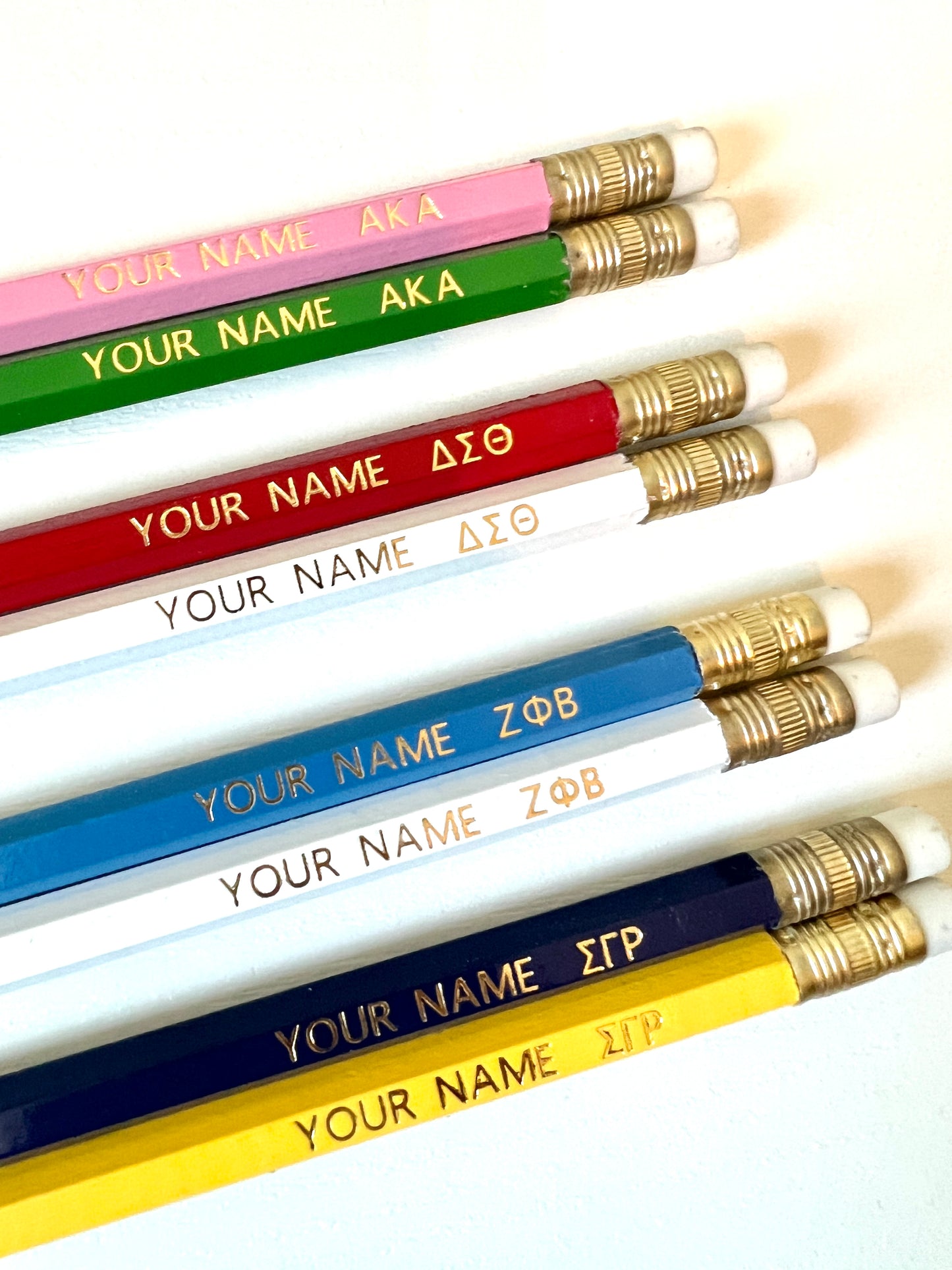 Sisterhood Personalized Pencils