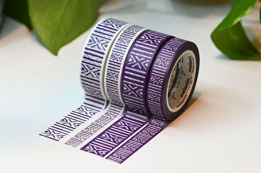 Mudcloth Inspired Washi Tape Set