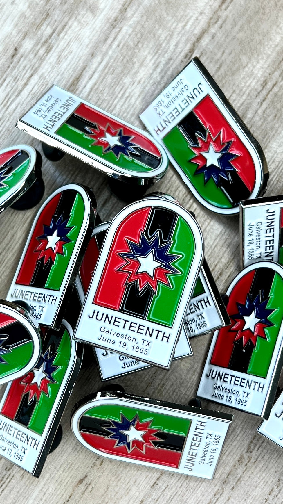 Melanin Meanings Juneteenth Celebration Freedom Day Lapel Pin