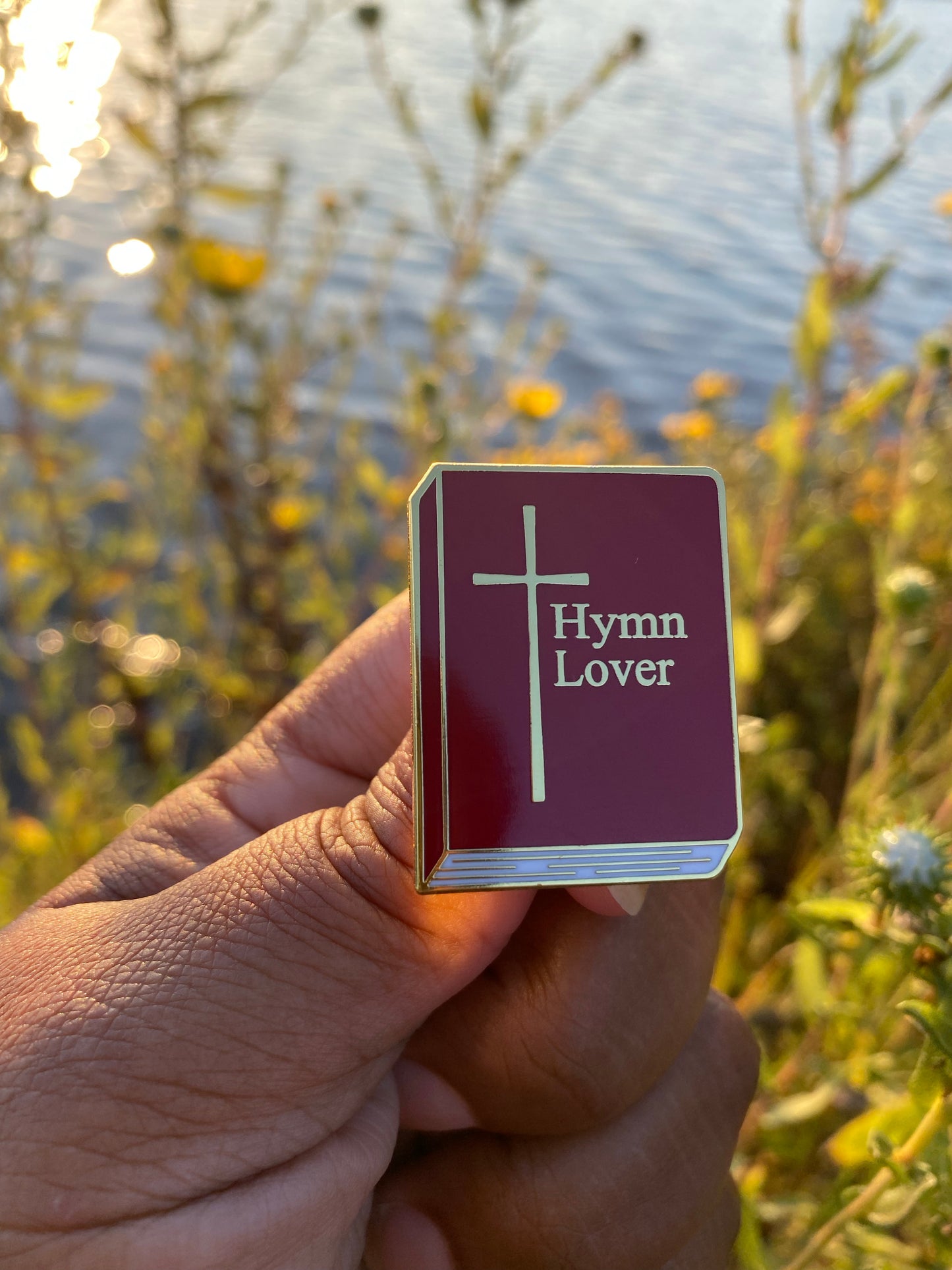 Church Hymn Lover - Hard Enamel Pin