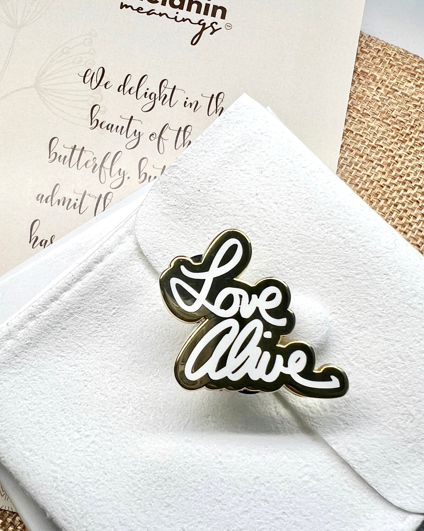 Love Alive  - Love Center Commemorative Pin