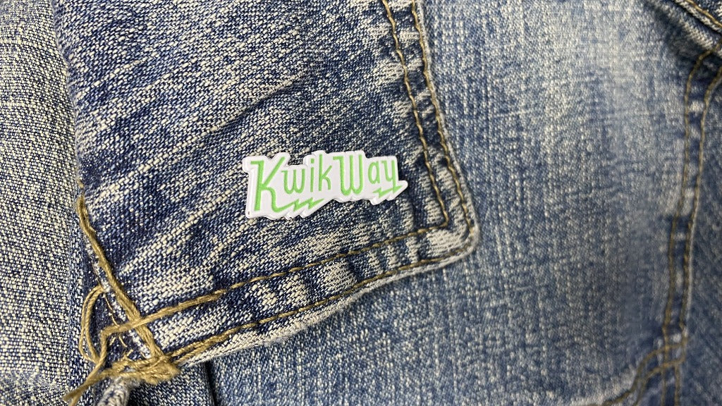 Kwik Way Enamel Pin